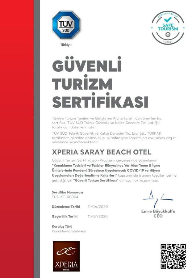 Xperia Saray Beach Hotel Αλάνια Εξωτερικό φωτογραφία